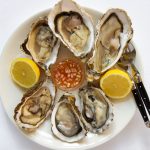 plateau met oesters