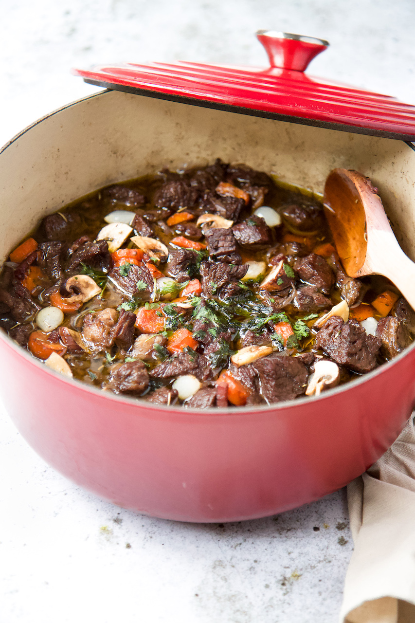 boeuf bourguignon klassiek Frans gerecht